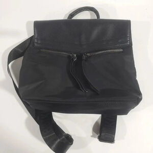 Botkier Trigger Nylon Mini  Backpack,Black.